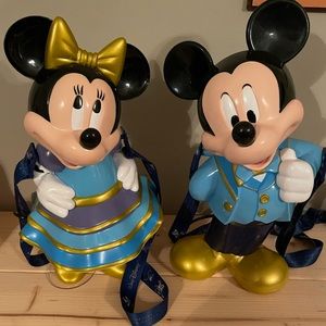 Mickey and Minnie 50th Popcorn and Sipper